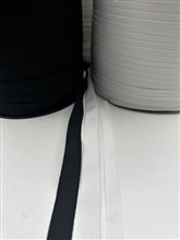 Geweven lint 19mm ecru 600mtr/rol
