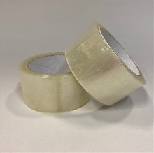 Tape low noise transparant 50mm 66mtr