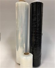Wikkelfolie 50cm zwart 20 myd 300mtr